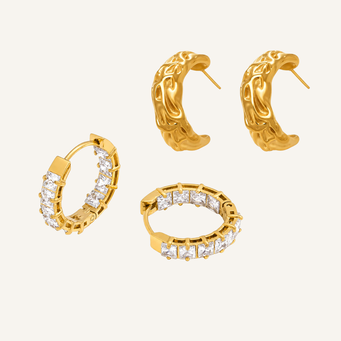 THE AMALFI STACK | Earring Set
