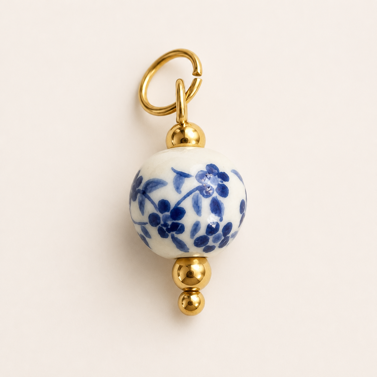 Blue Blossom Charm