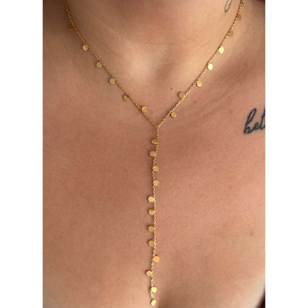 Disc Drop | Necklace 01