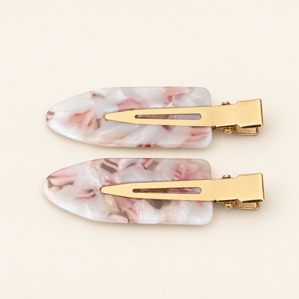MARBLE DUO | Hair Clips 2er-Set