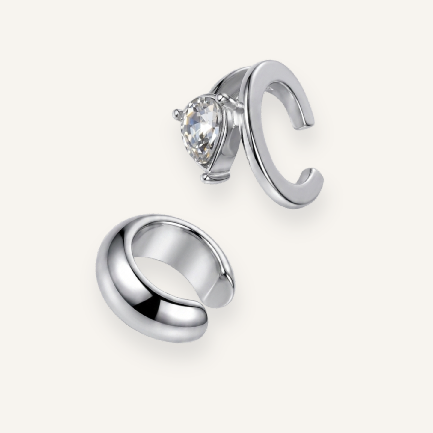 Ear Cuffs – Silber