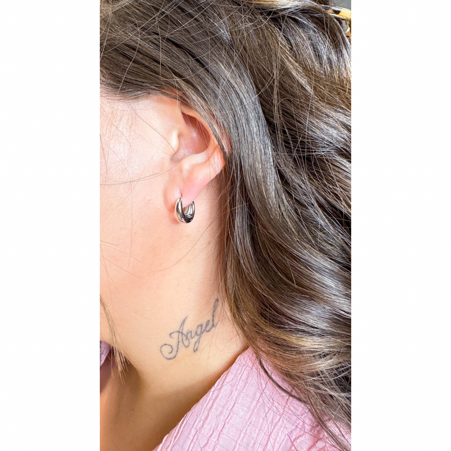 Silver Hoop | Earrings 04