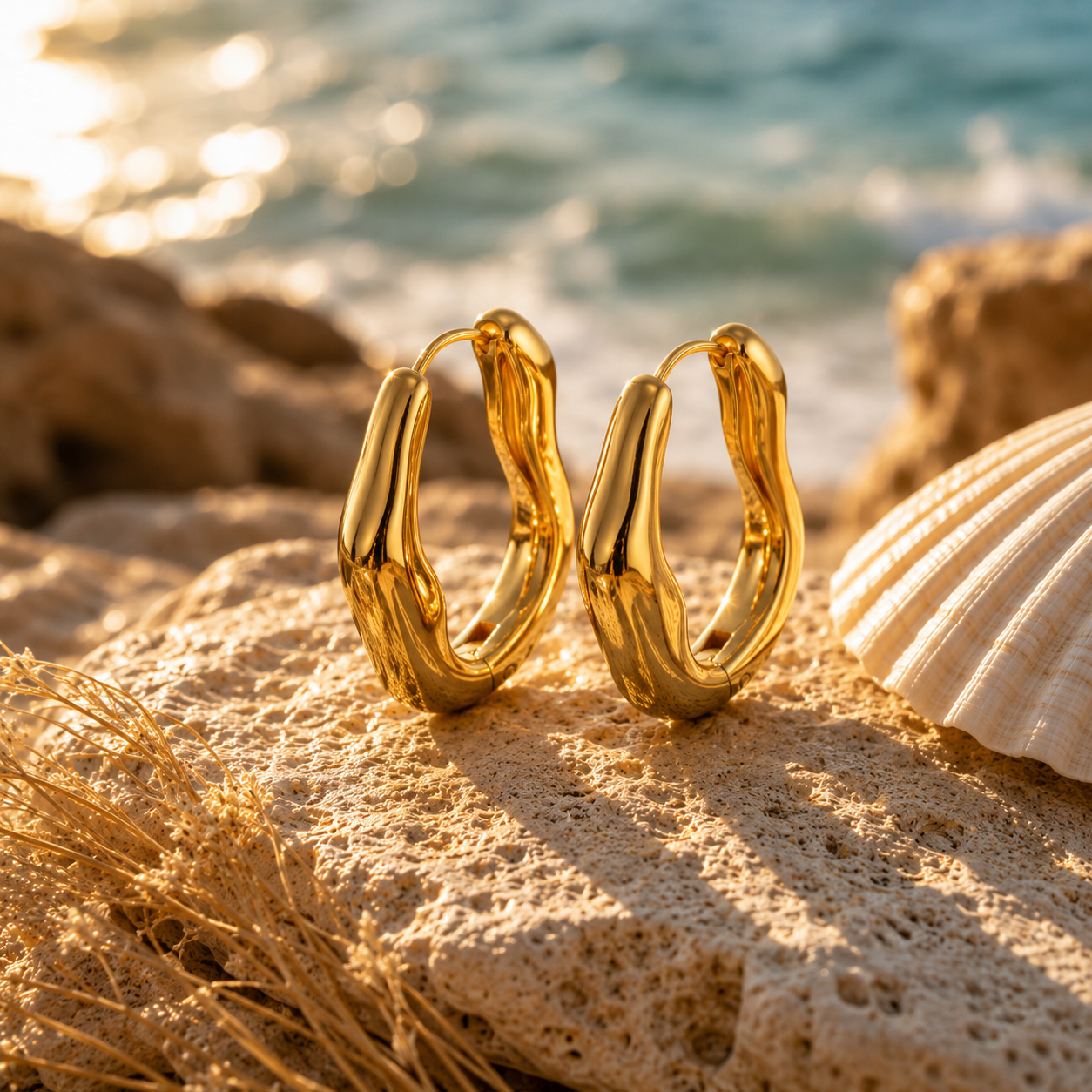 Sculpt Hoop | Earring 01