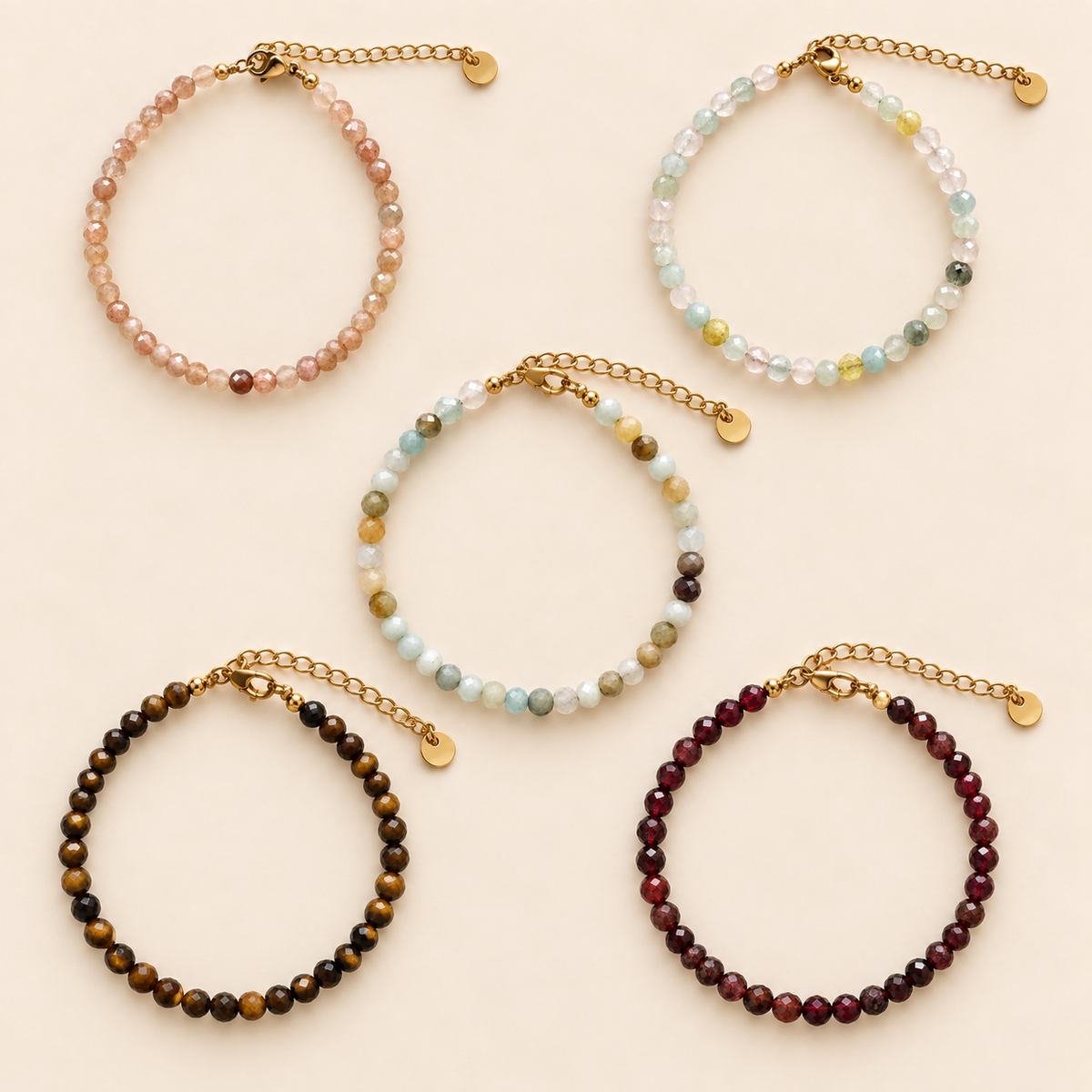 Zartes Naturstein-Armband | Bracelet 02