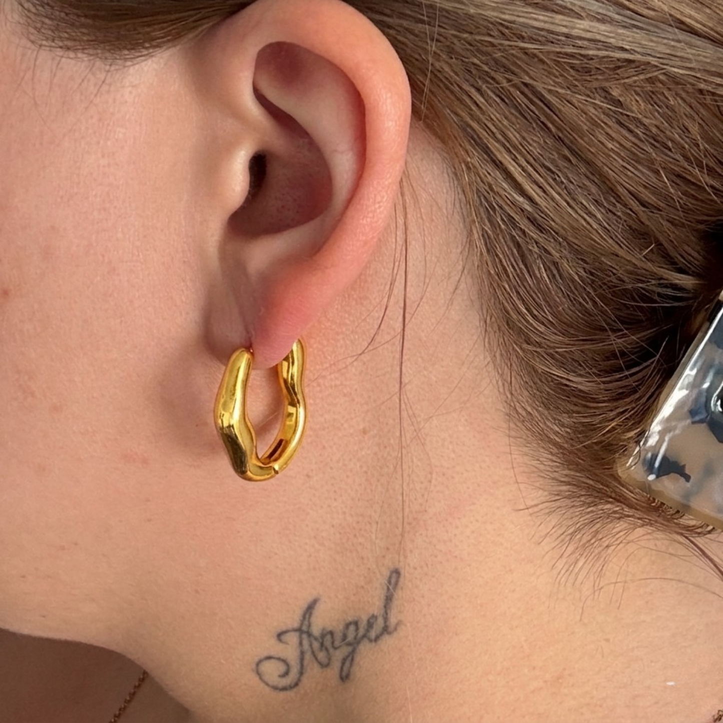 Sculpt Hoop | Earring 01