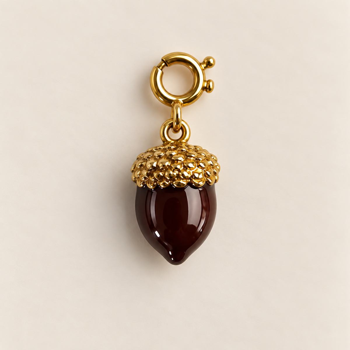 Autumn Acorn Charm