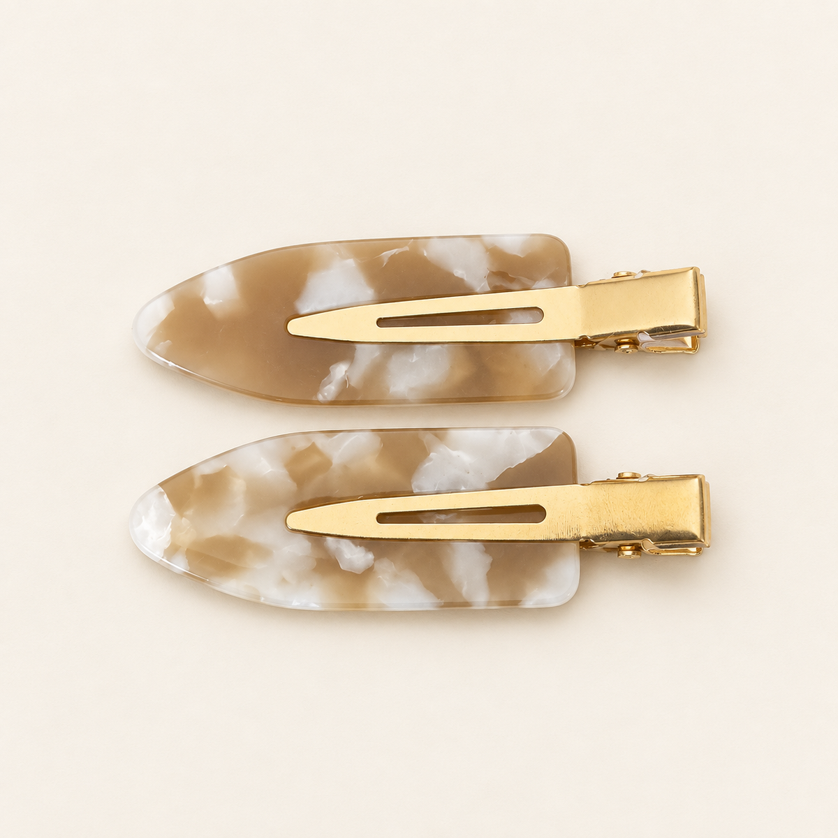 MARBLE DUO | Hair Clips 2er-Set