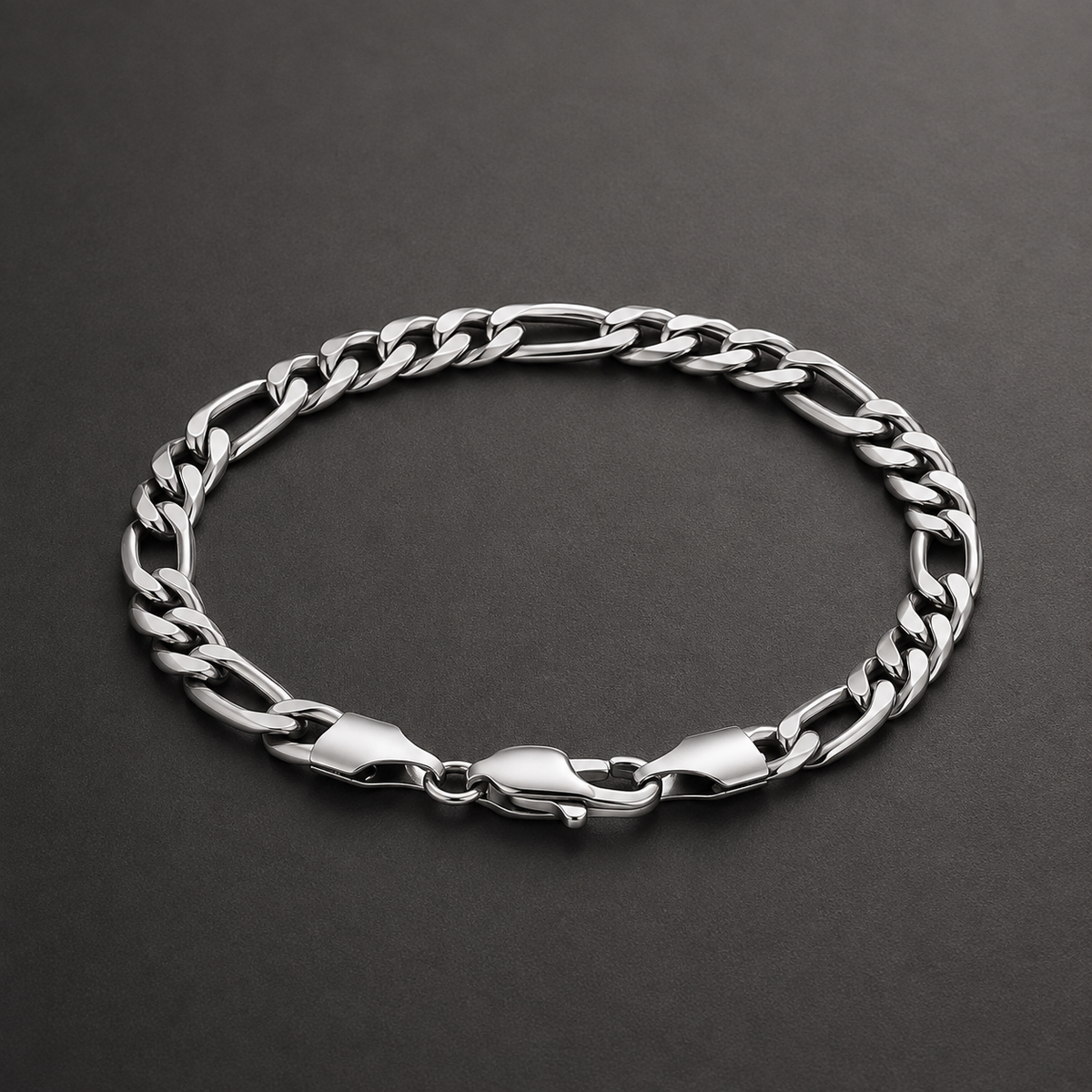 Figaro Armband 5mm SLIM FIT