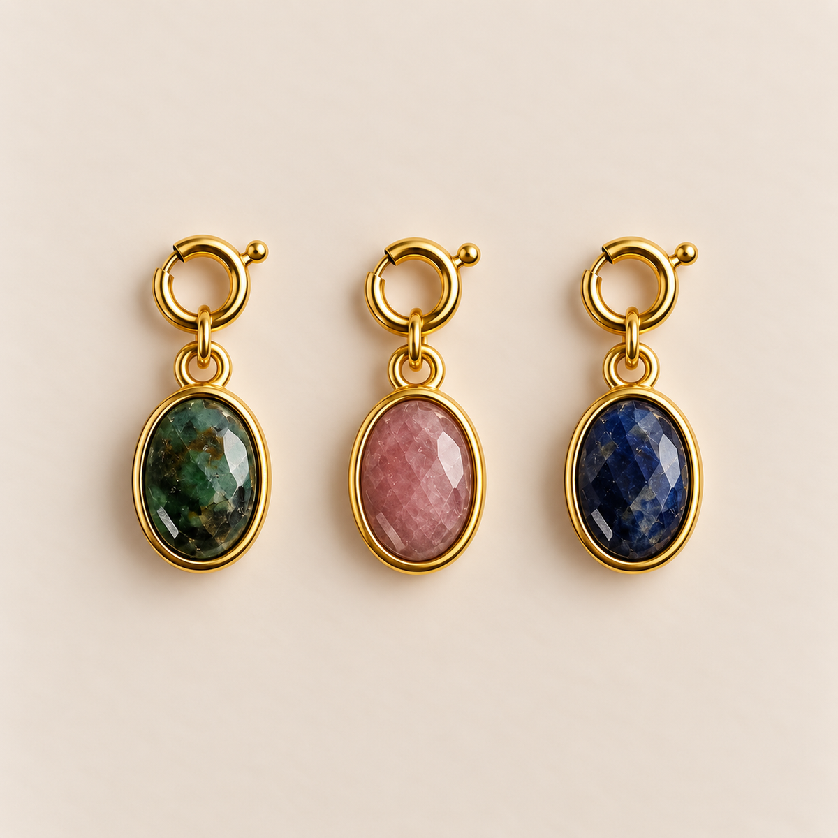 Mini Gemstone Charm