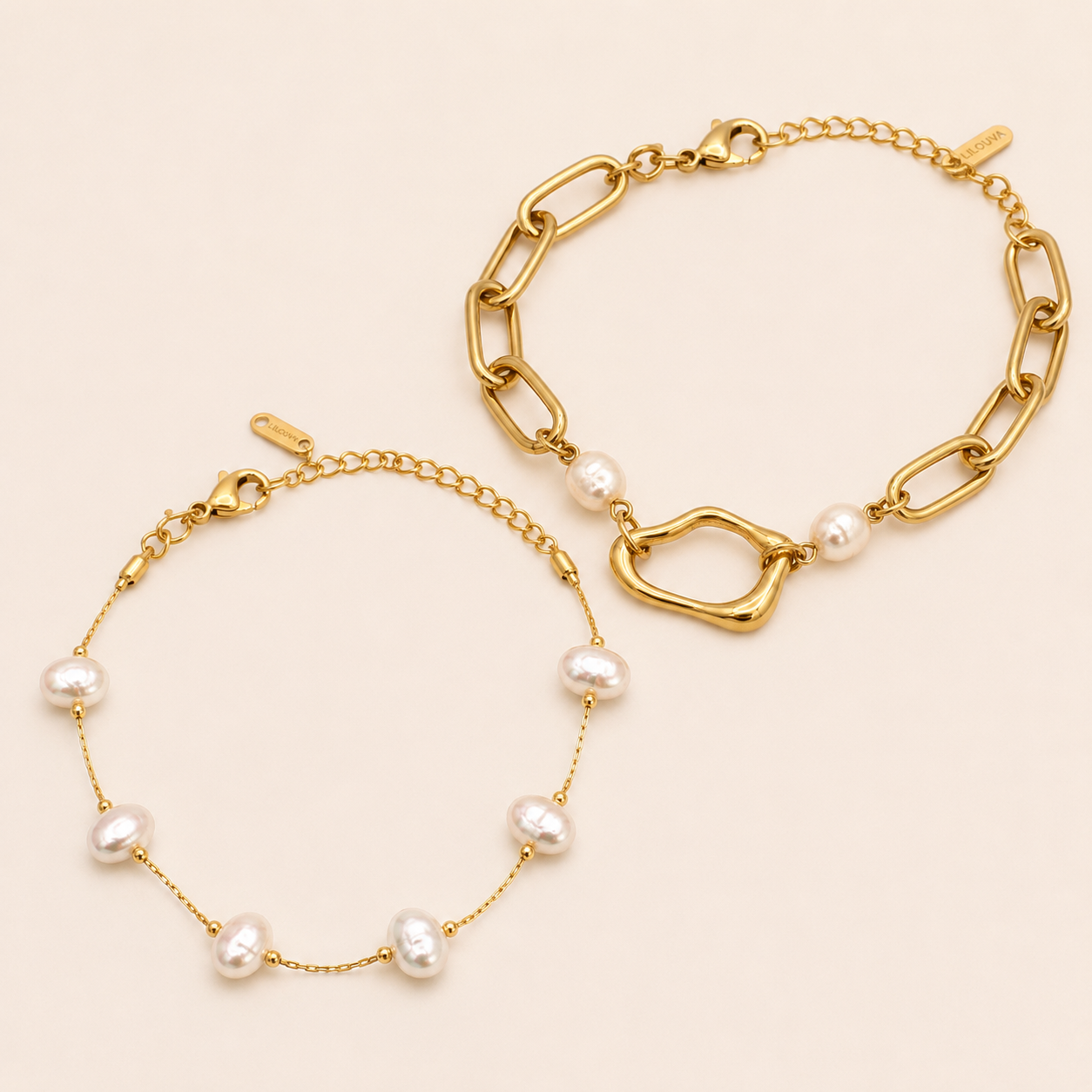 Pearl Bracelet Duo - Collection II