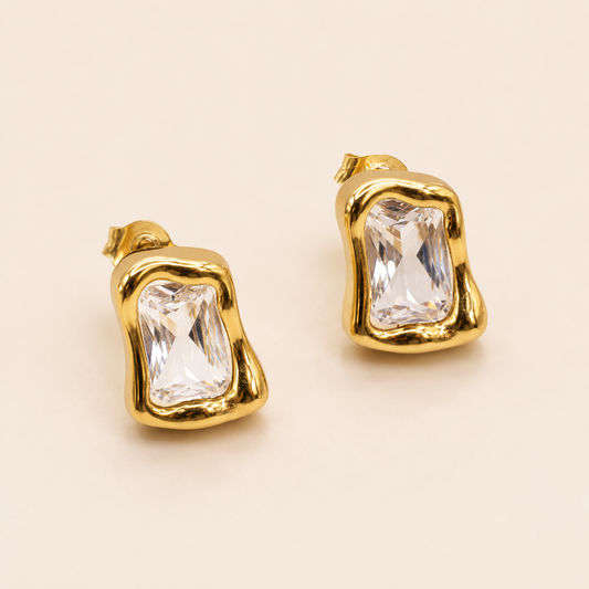 Frame Stone |  Earrings 01