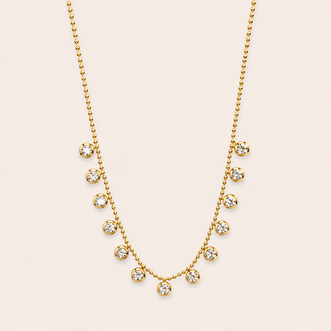 Diamond Line | Necklace 03