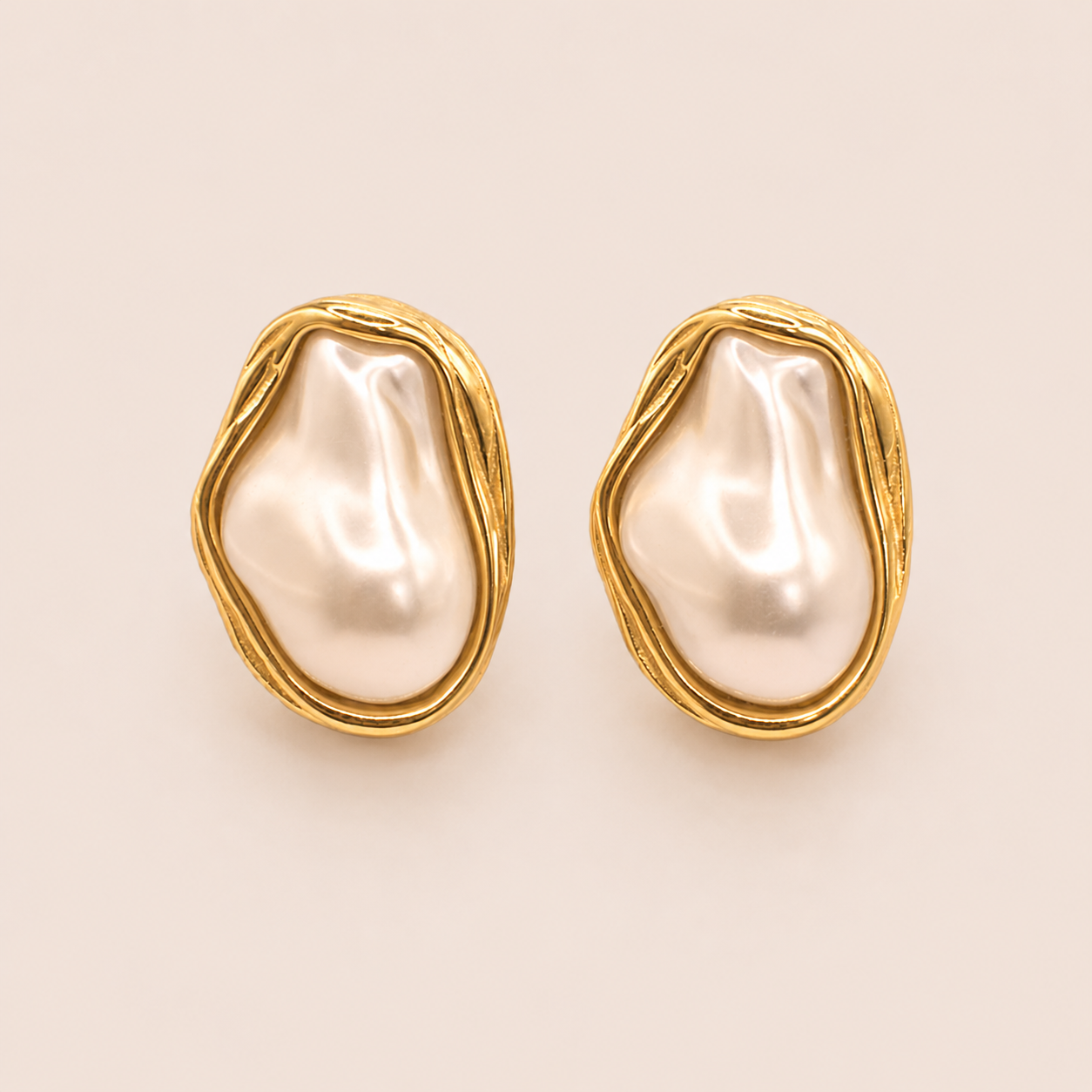 Molten Pearl | Earrings 01