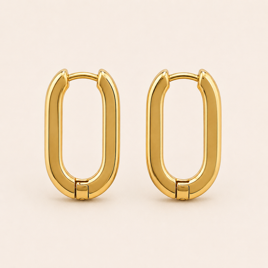 Bold Oval | Earrings 03