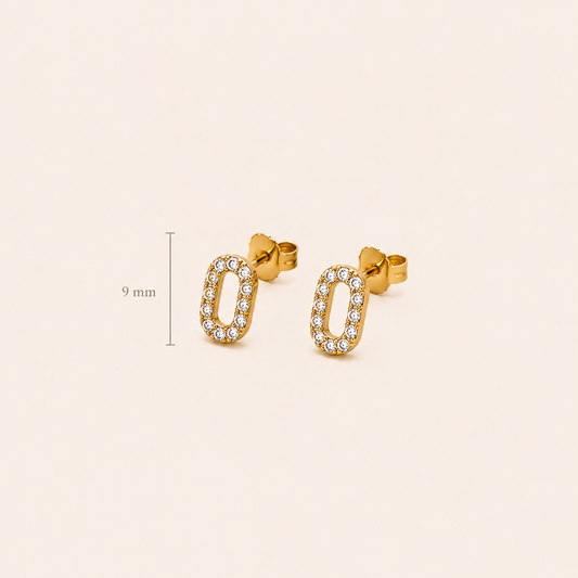 Daily Oval | Earrings 01