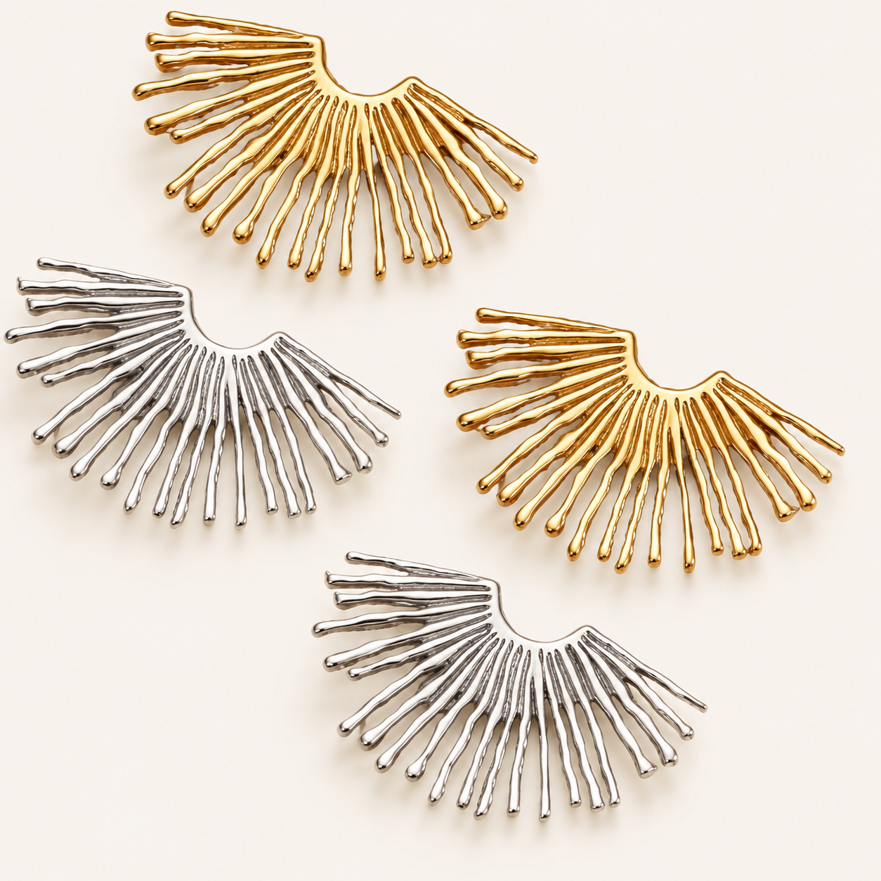 Sunburst Gold| Earrings 03