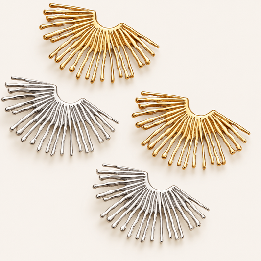 Sunburst Gold| Earrings 03