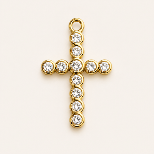 Crystal Faith Charm