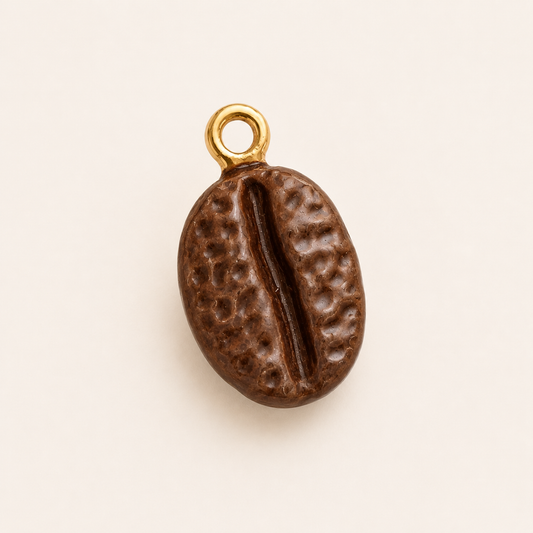 Coffee Bean Charm