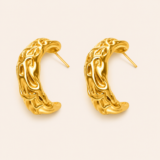 Amalfi Chunky Hoops | Earrings 03