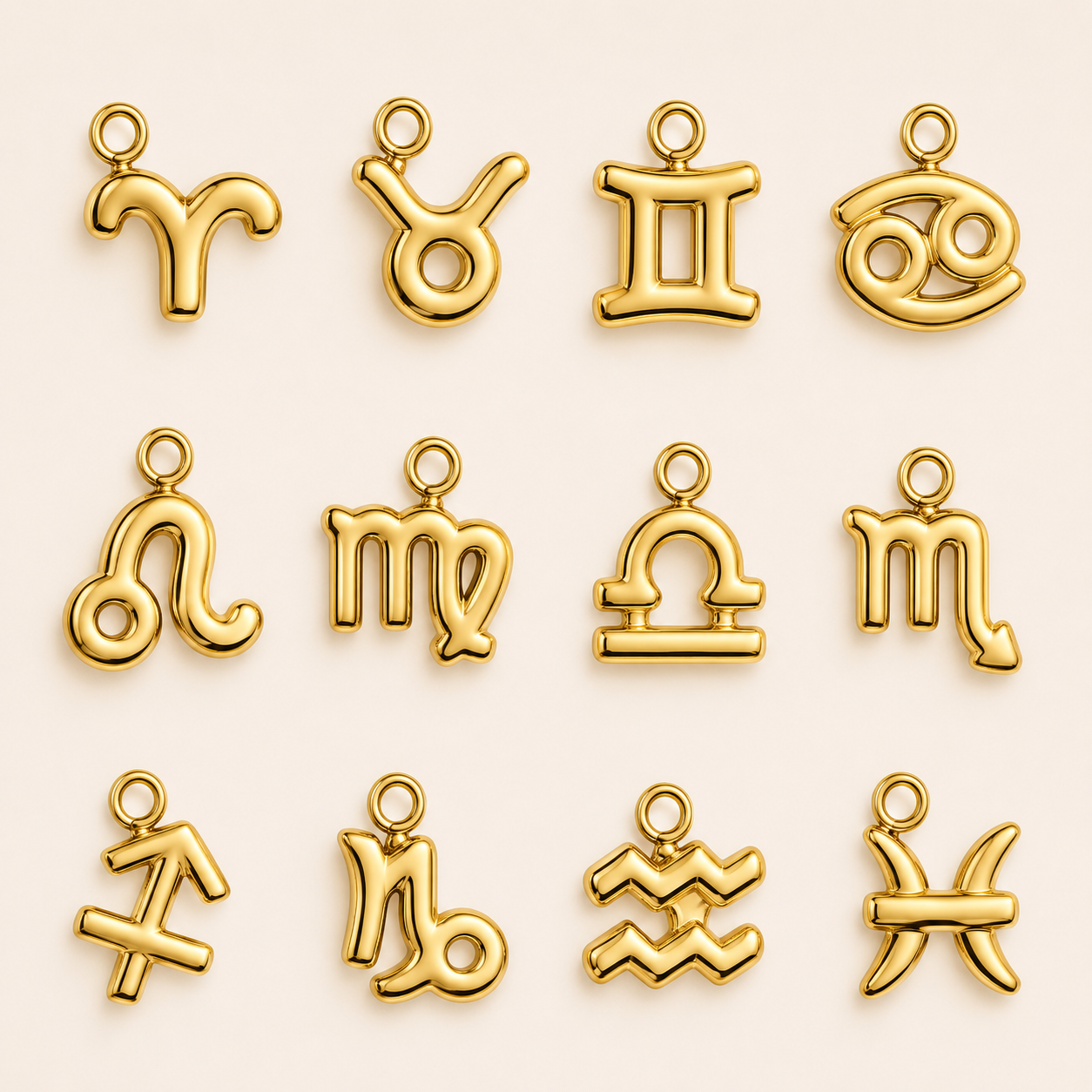 Zodiac Charms