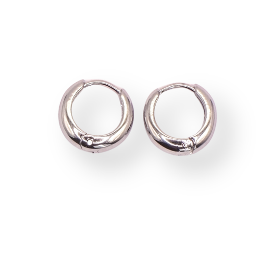 Silver Hoop | Earrings 04