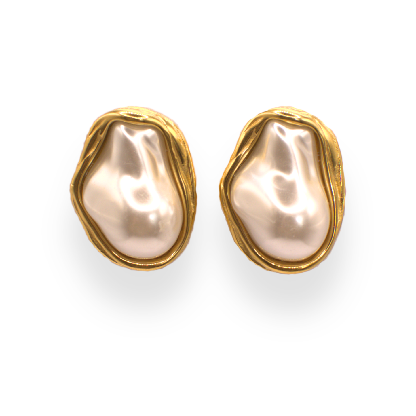 Molten Pearl | Earrings 01