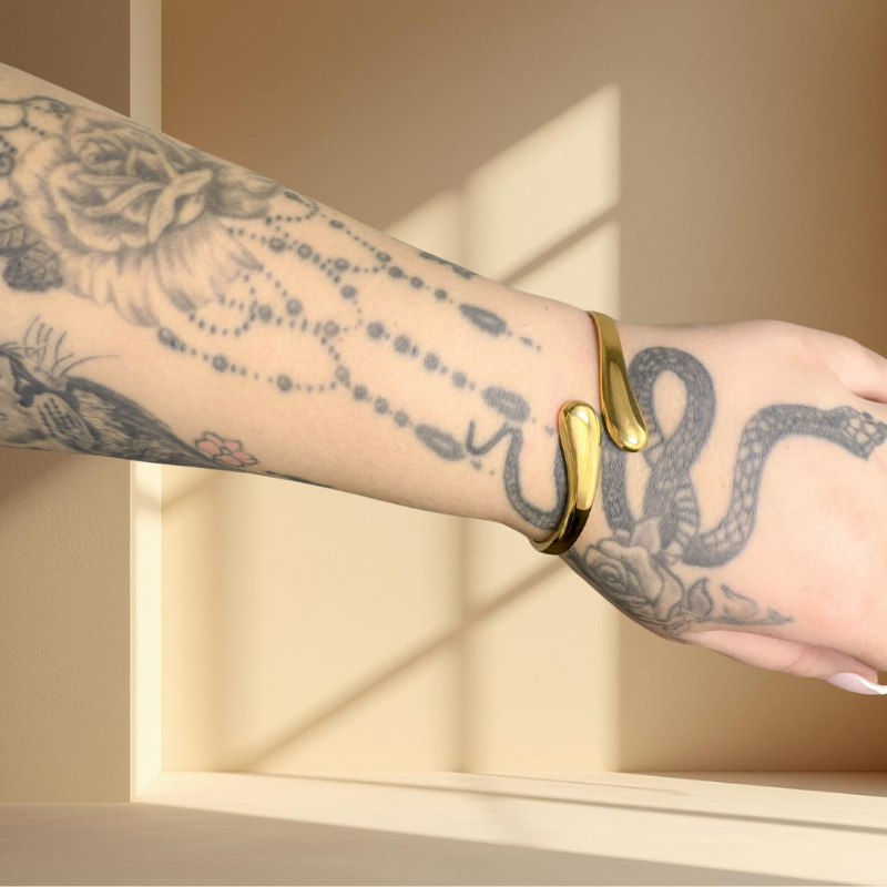 Sculpt Gold |  Bracelet 01