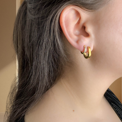 Bold Oval | Earrings 03