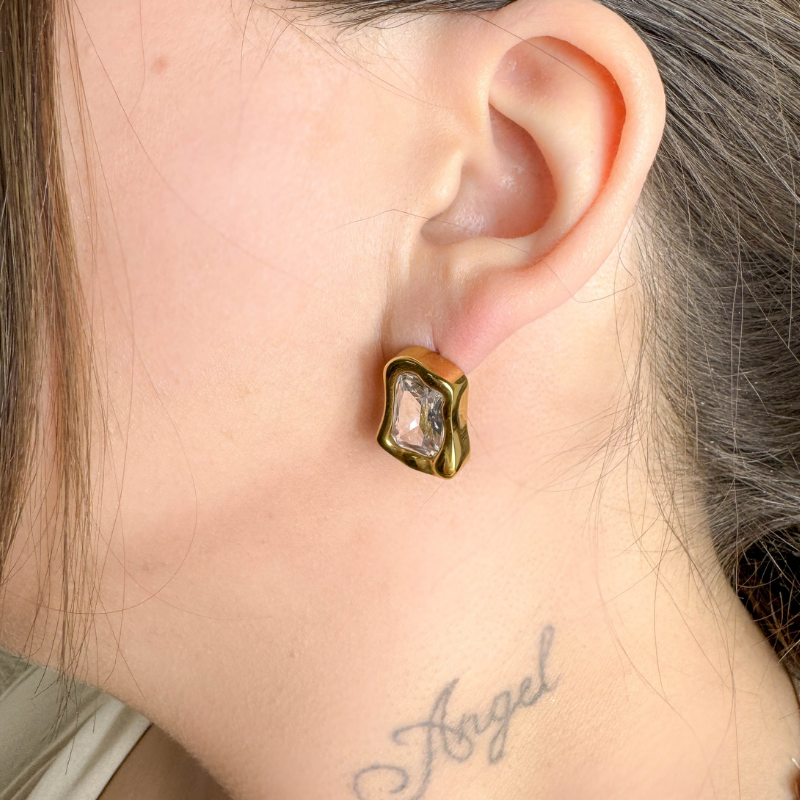 Frame Stone |  Earrings 01